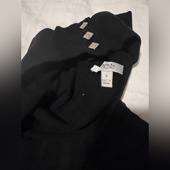 Cache black turtleneck - Picture 3 of 5